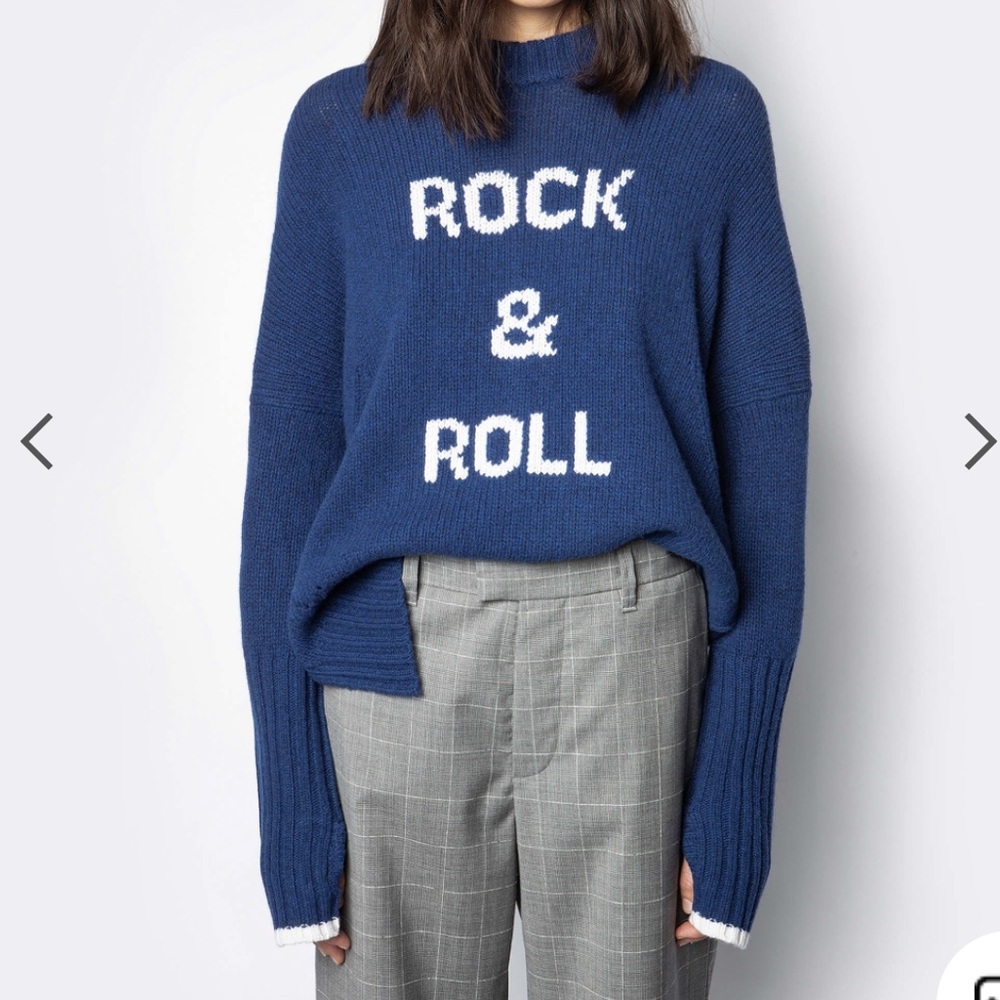 Zadig & Voltaire “rock n roll” sweater!